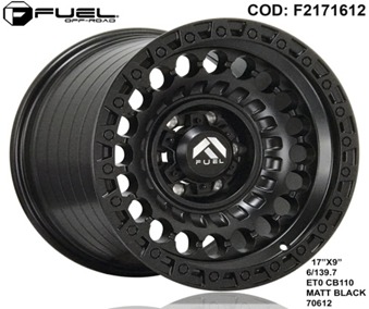 AROS # 17X9 6X139.7 ET0 MB 70612